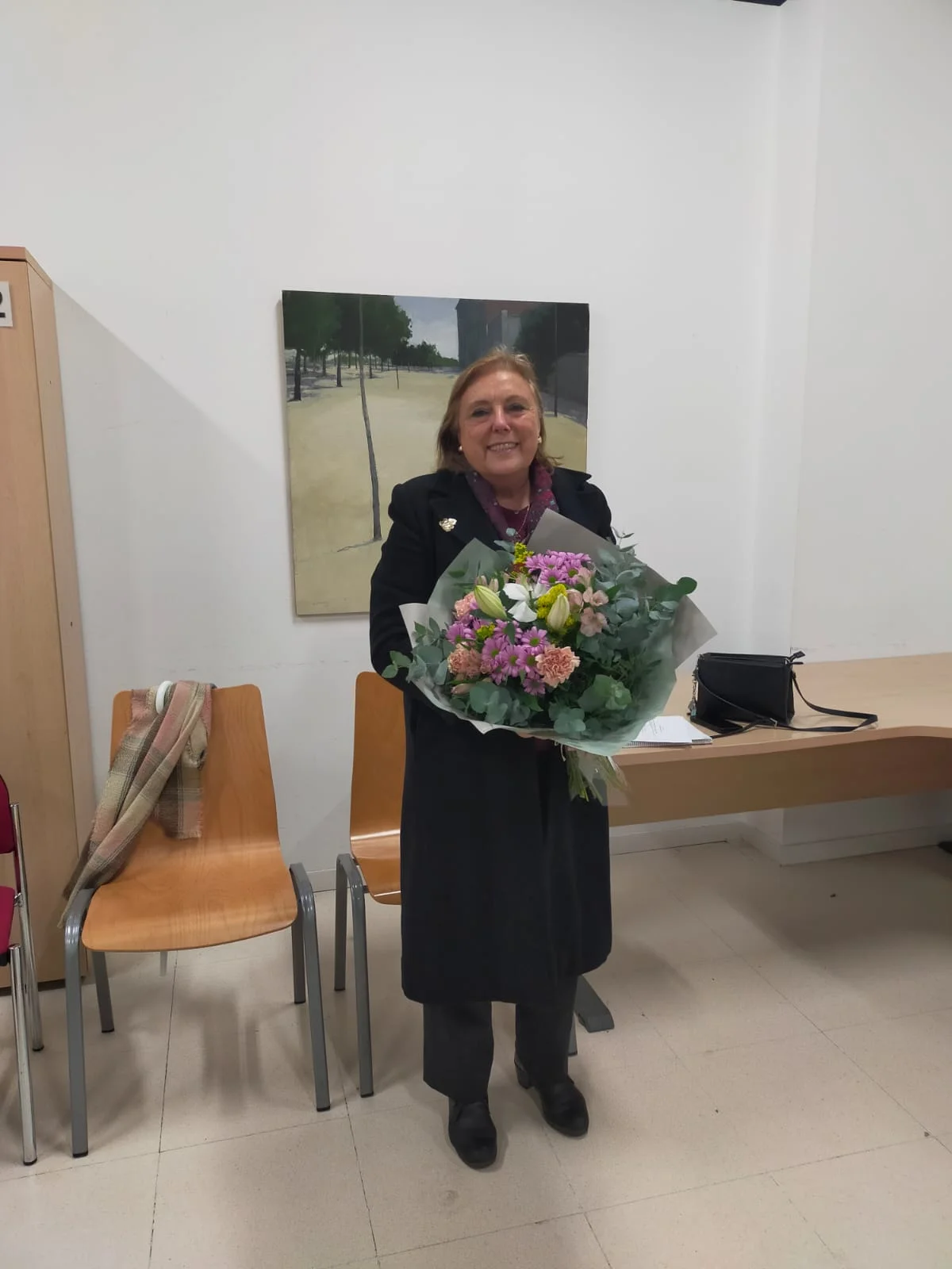 Reconocimiento a Ángela Lamelas Díaz