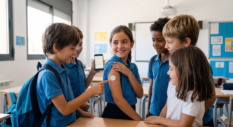 Cómo explicar la diabetes infantil a los compañeros de colegio